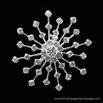 Hochzeit billig Sonnenblume Bouquet Frauen Großhandel Nachahmung Perle Rhinestone Brosche